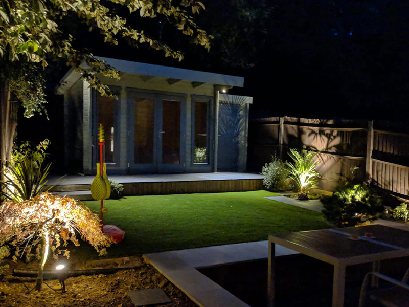 anti glare garden lighting in durham